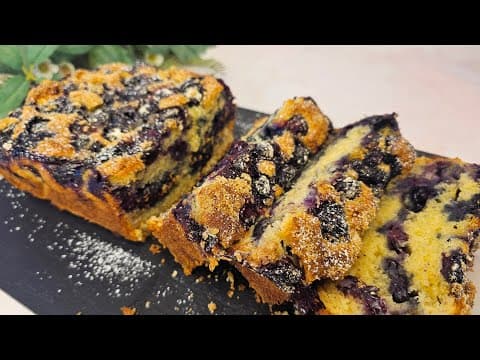 Blueberry Loaf Cake